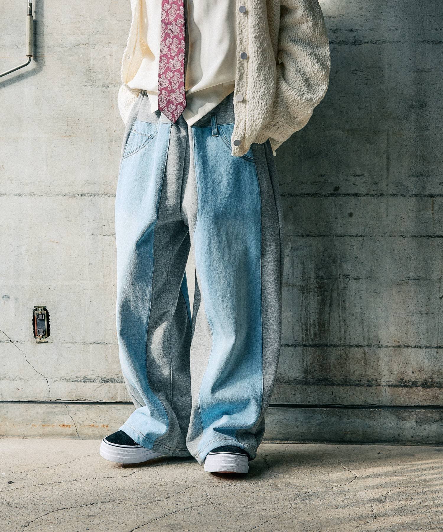 楽天市場】パッチワーク（パンツ｜ボトムス）：レディースファッション