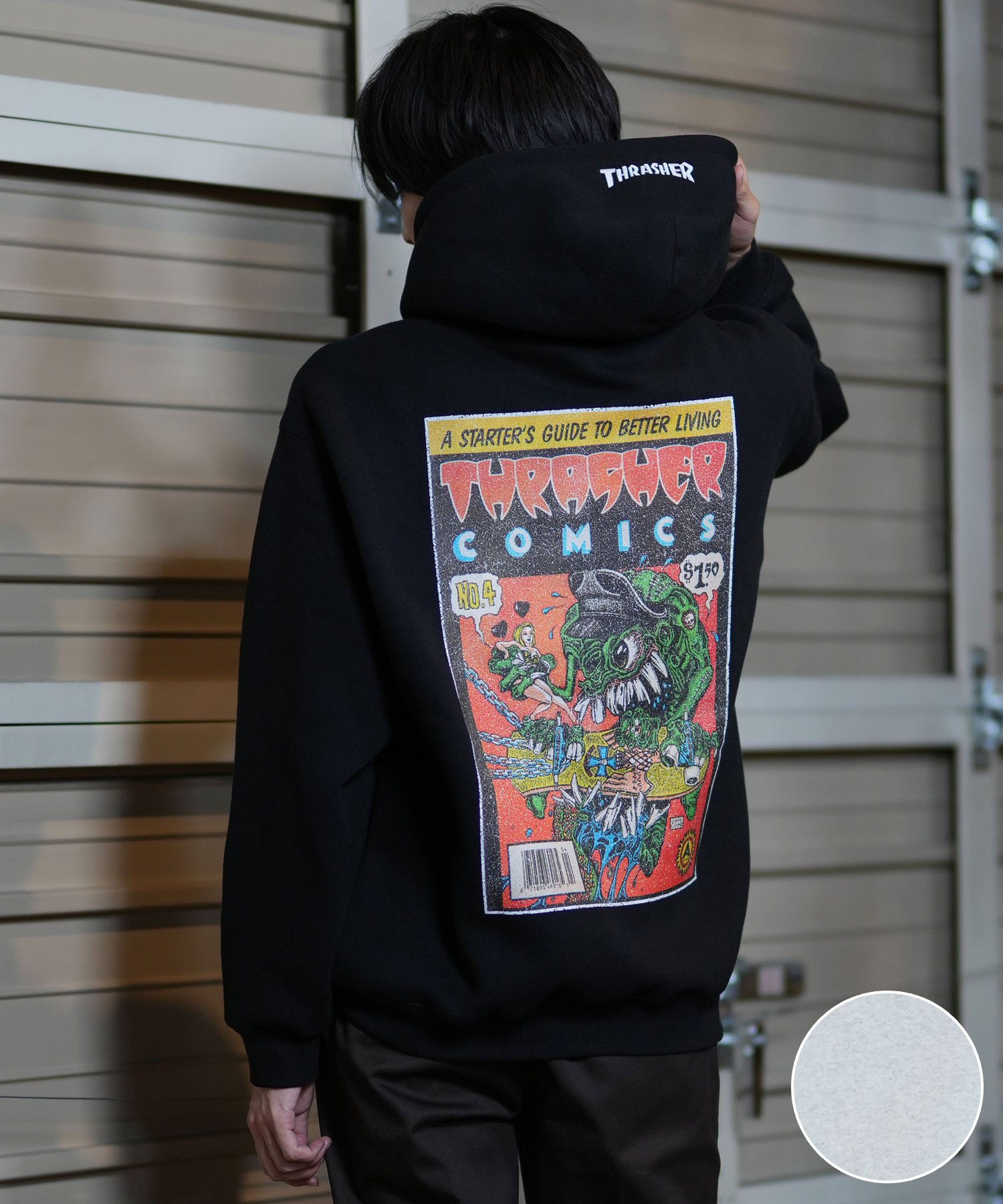 楽天市場】THRASHER スラッシャー パーカー メンズ THRASHERコミックPT