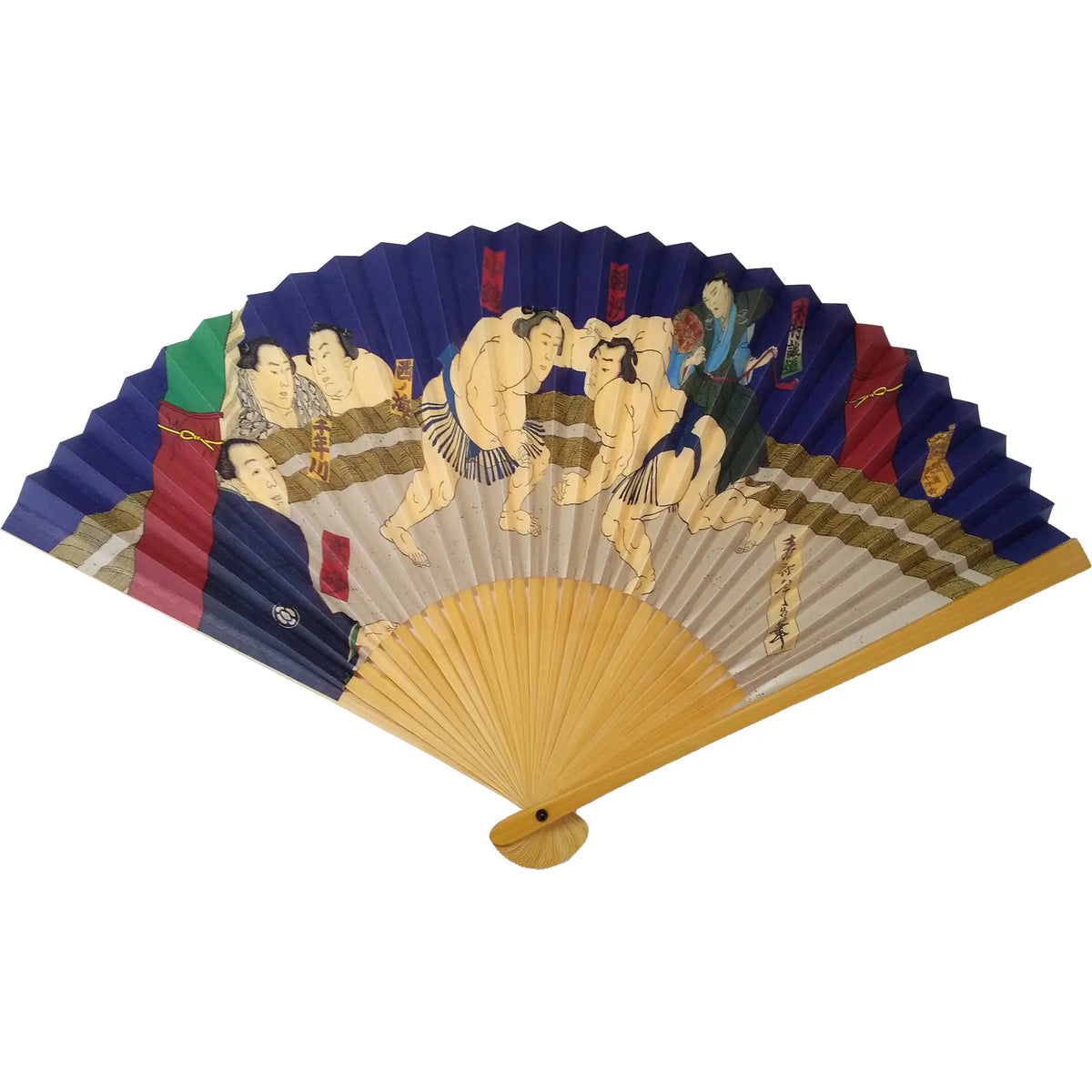 江戸消防 第一區 十番組 千組 日めくり台座 扇子 セット 江戸消防 第一
