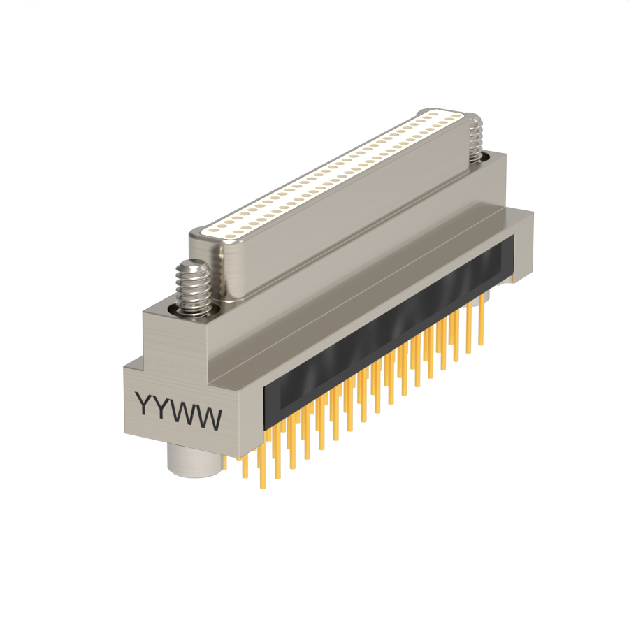 Nano-D / Bi-Lobe® Connectors - Dual Row -Thru-Hole Vertical (V4