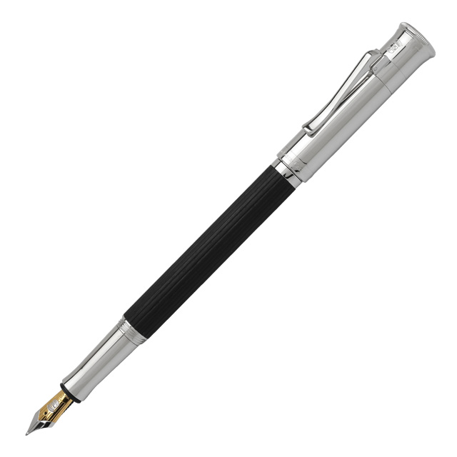 ファーバーカステル Bentleyコラボ エボニー 万年筆 18金 Mニブ FABER