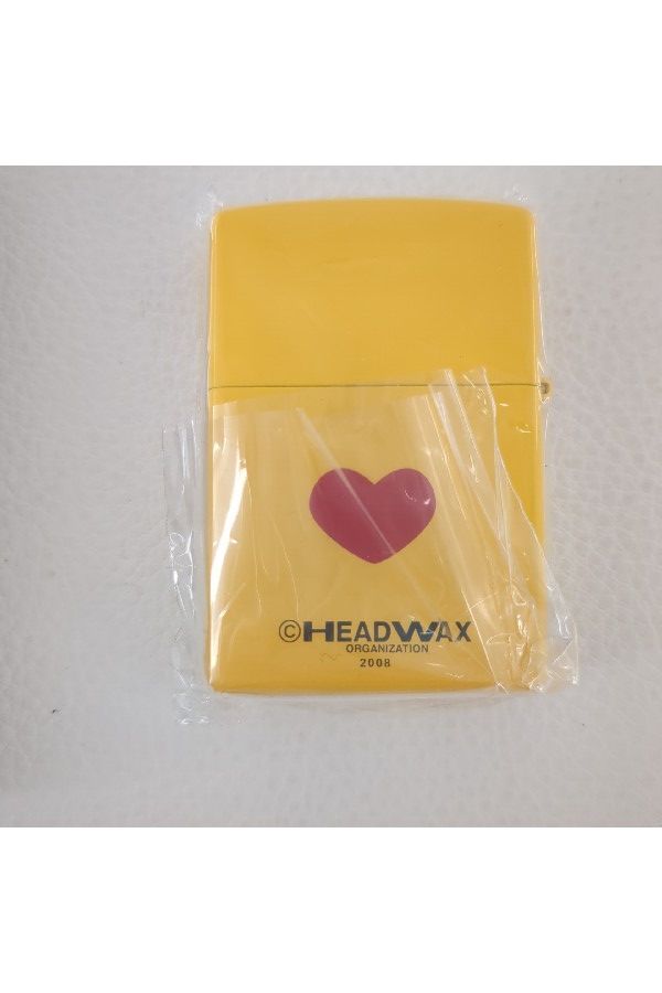 hide イエローハート ジッポー スリム 未使用品 ZIPPO hide イエロー