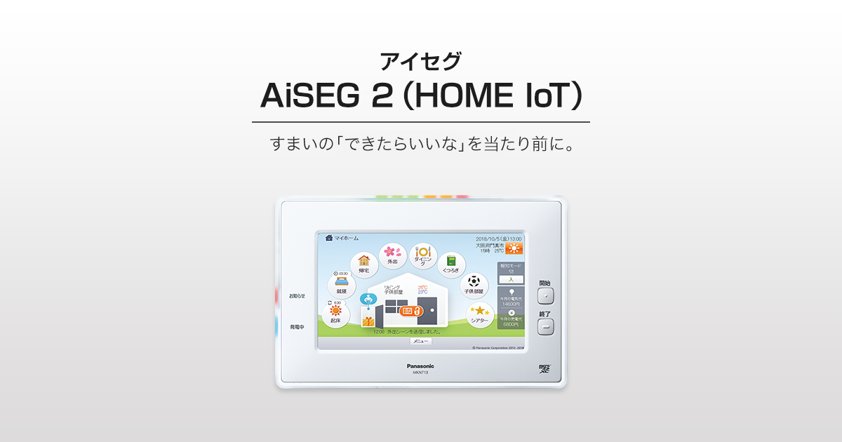 さ*わ様 スマートHEMS AiSEG アイセグ 2 Panasonic 新品未 AiSEG2