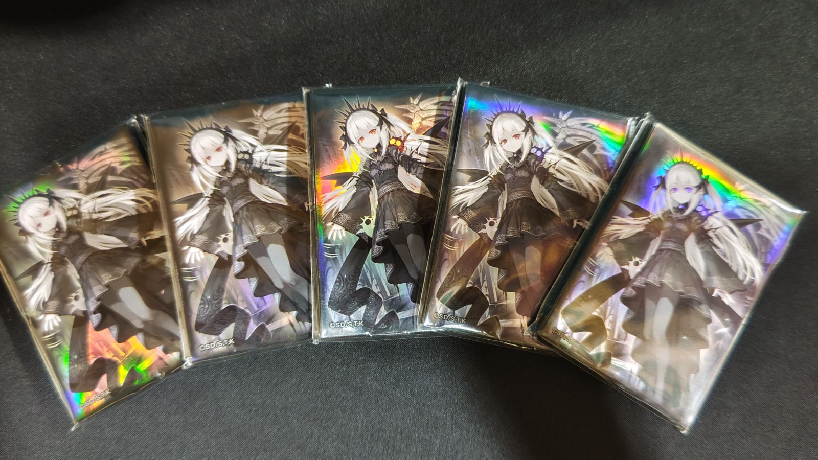 遊戯王OCG 光なき影ア＝バオ•ア•クゥー スリーブ100枚 セット 遊戯王