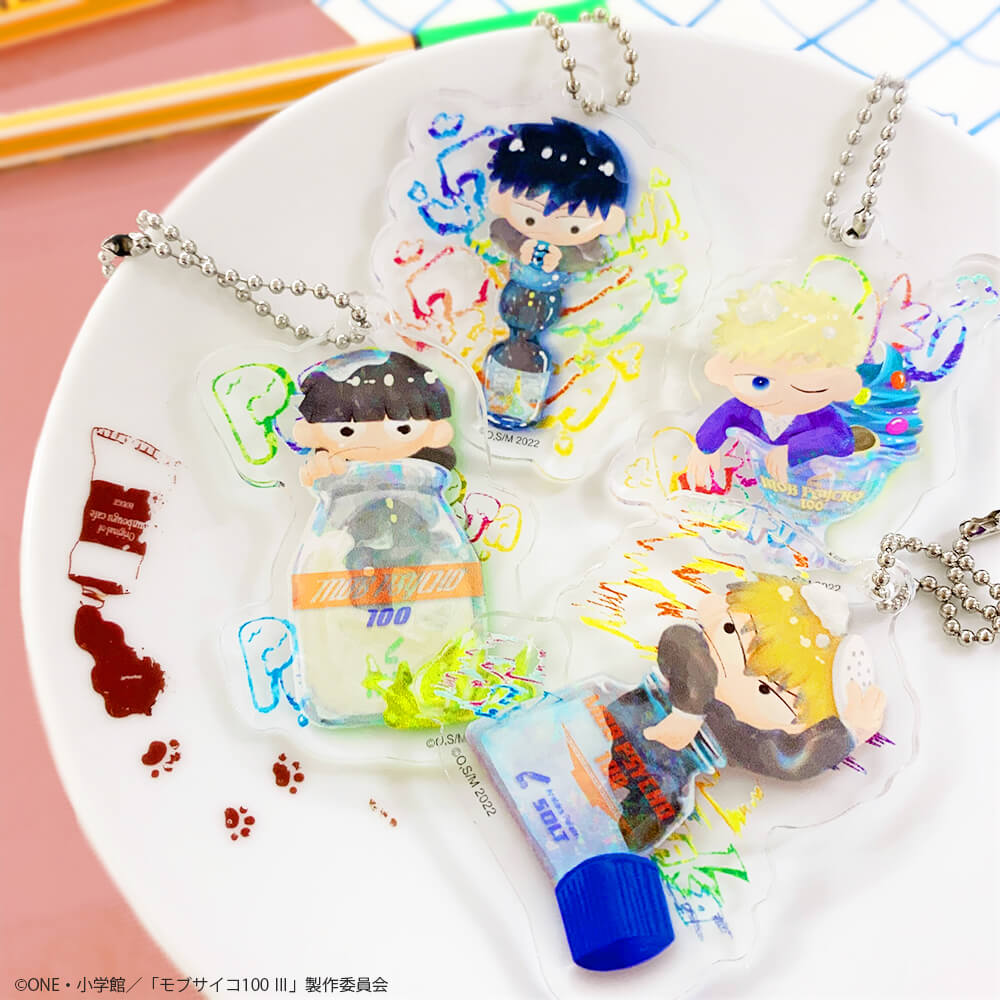 モブサイコ100II×コラボカフェ本舗限定 ミニキャラアクリル