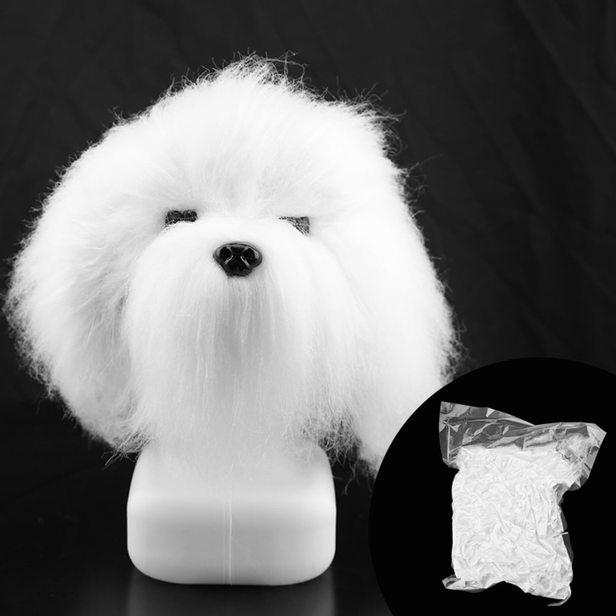 モデルドッグ スペアヘアー ヘッドモデル用 犬 カットモデルドッグ