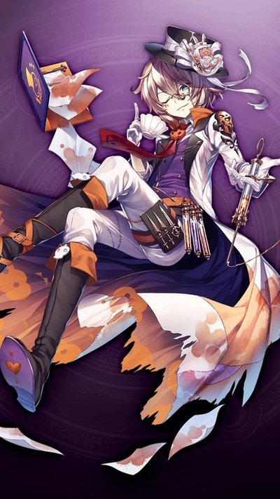 グリムノーツの帽子屋ハッタ アクリルキーホルダー グリムノーツ】帽子