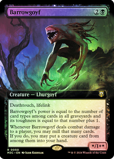 MTG リップル foil 英語版 バロウゴイフ Barrowgoyf ② Barrowgoyf