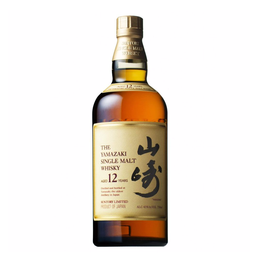 Suntory Yamazaki 12 Years Single Malt Whiskey (750ml)