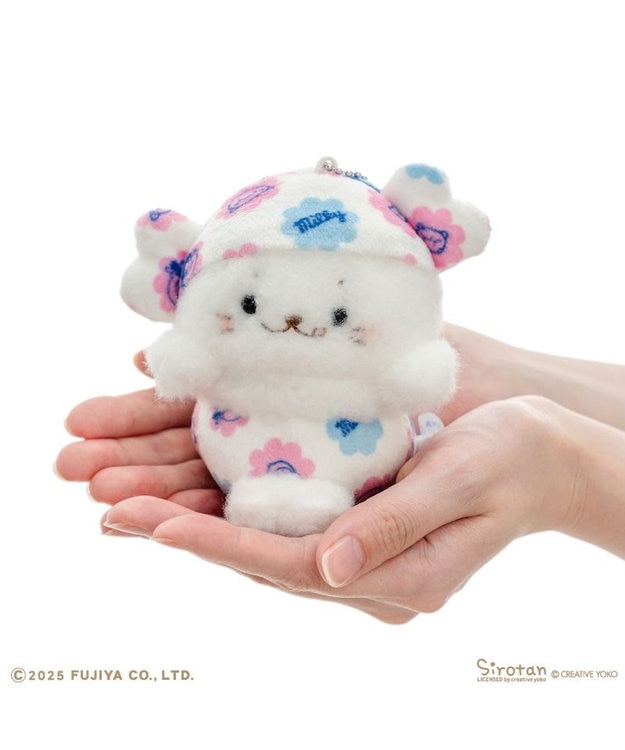 しろたん ミルキー ぽてぽてキーホルダー / Mother garden