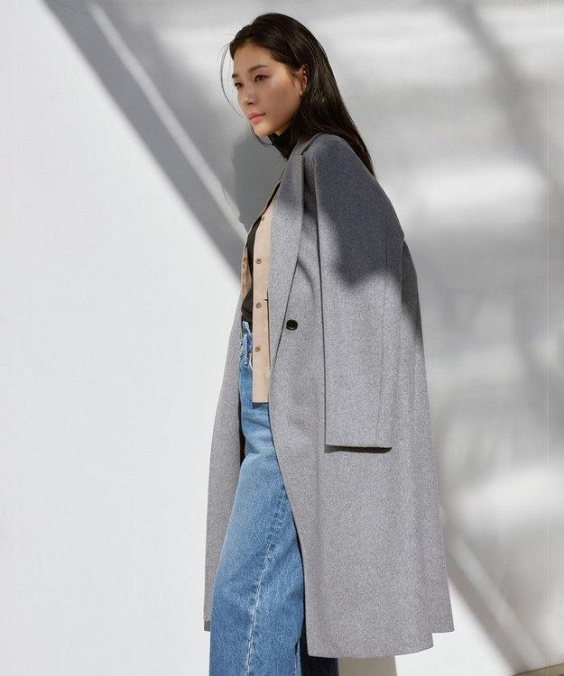 ウールカシミヤメルトン チェスターコート / ICB L | ファッション通販