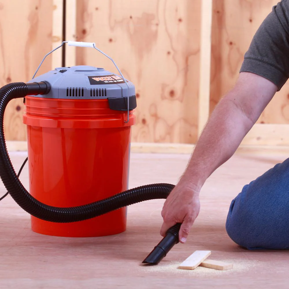 Bucket Head 5 Gal. Wet HP Dry Shop Vac Vacuum Powerhead Cleaner