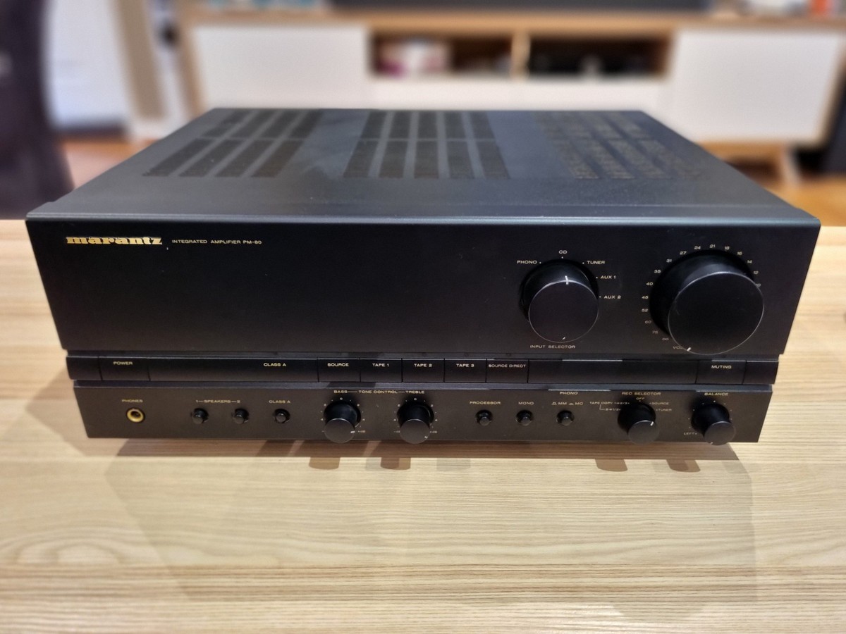 marantzPM-80 インテグレーテッドアンプ marantzPM-80 インテグレー