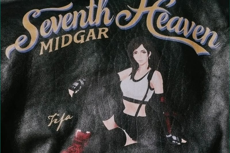 AVIREX Final Fantasy VII コラボTシャツ L ブラック Final Fantasy