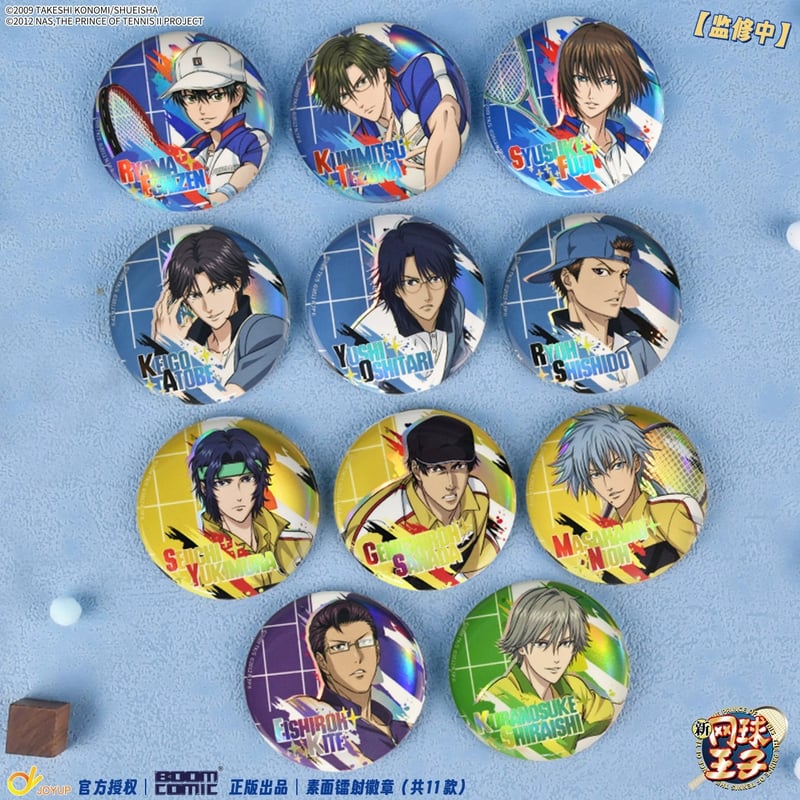 新テニスの王子様 缶バッジ 花冠 Flower Crown 手塚国光 まとめ売り 新