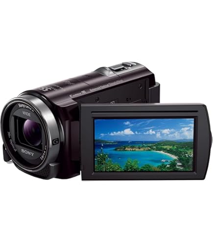 Amazon.co.jp: SONY ビデオカメラ HDR-CX485 32GB 光学30倍 ホワイト