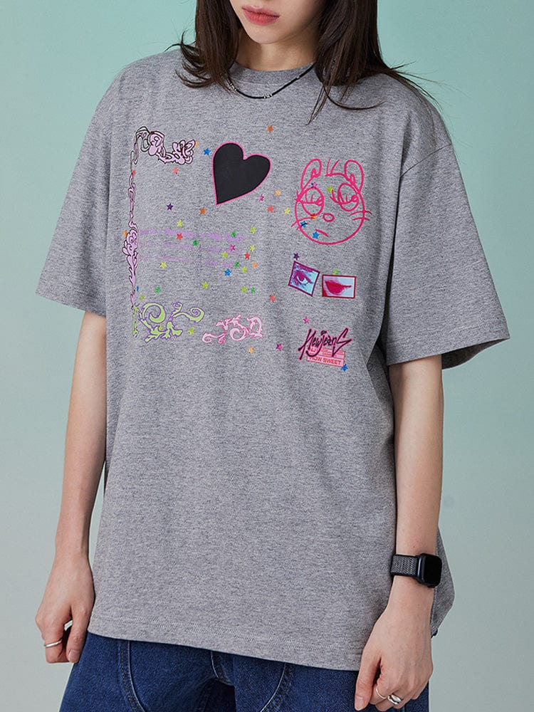 newjeans supernatural Tシャツダニエル公式