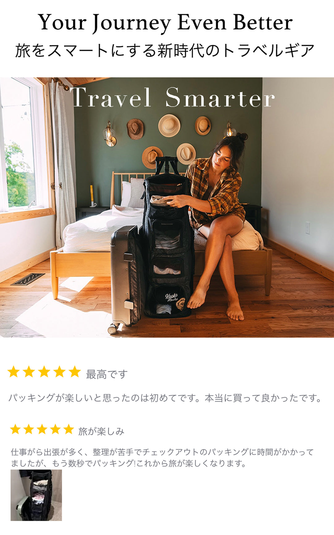 Carry-on Closet（機内持込39L）時短スーツケース – SOLGAARD