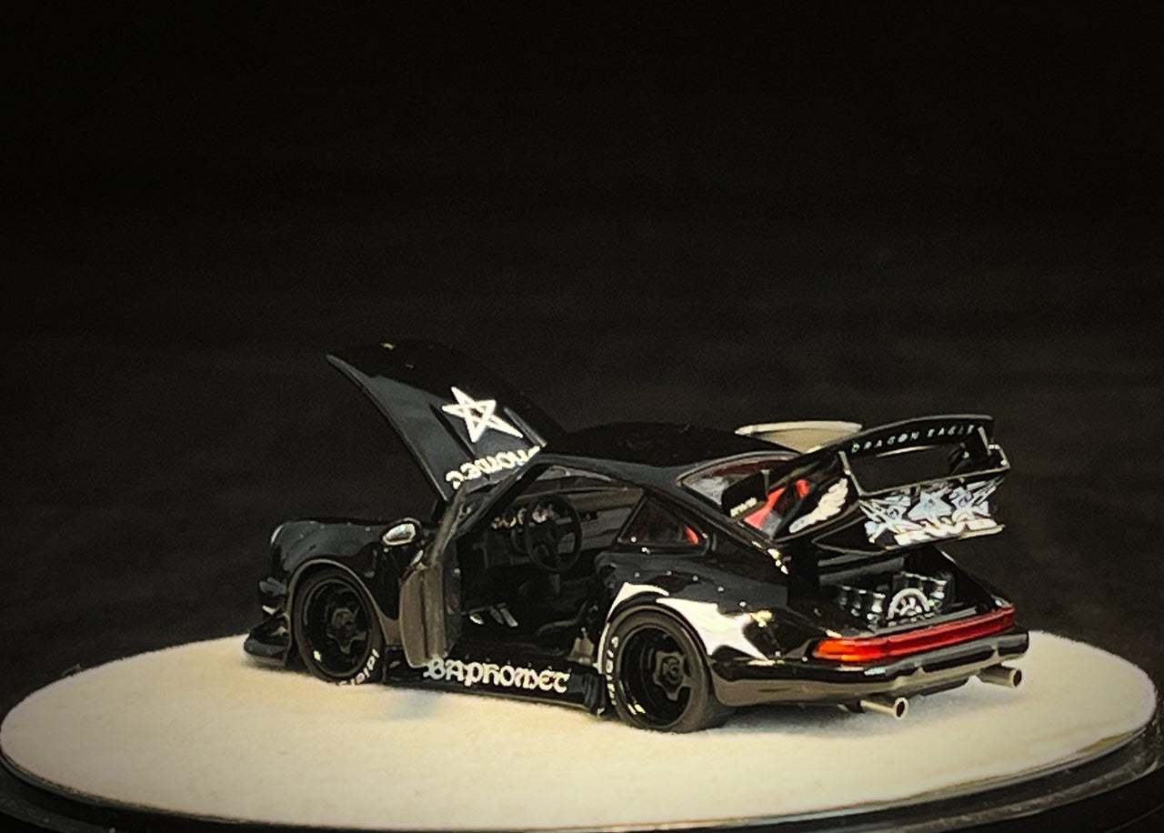 PGM 1/64 ポルシェ RWB930 Bapt Demon ブラック PGM 1/64 ポルシェ