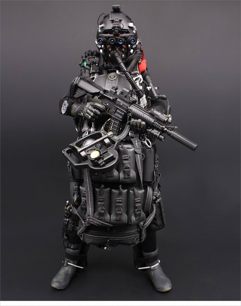 1/6 ミリタリーフィギュア 特殊部隊？強盗？ 2体 Amazon.co.jp: Mini