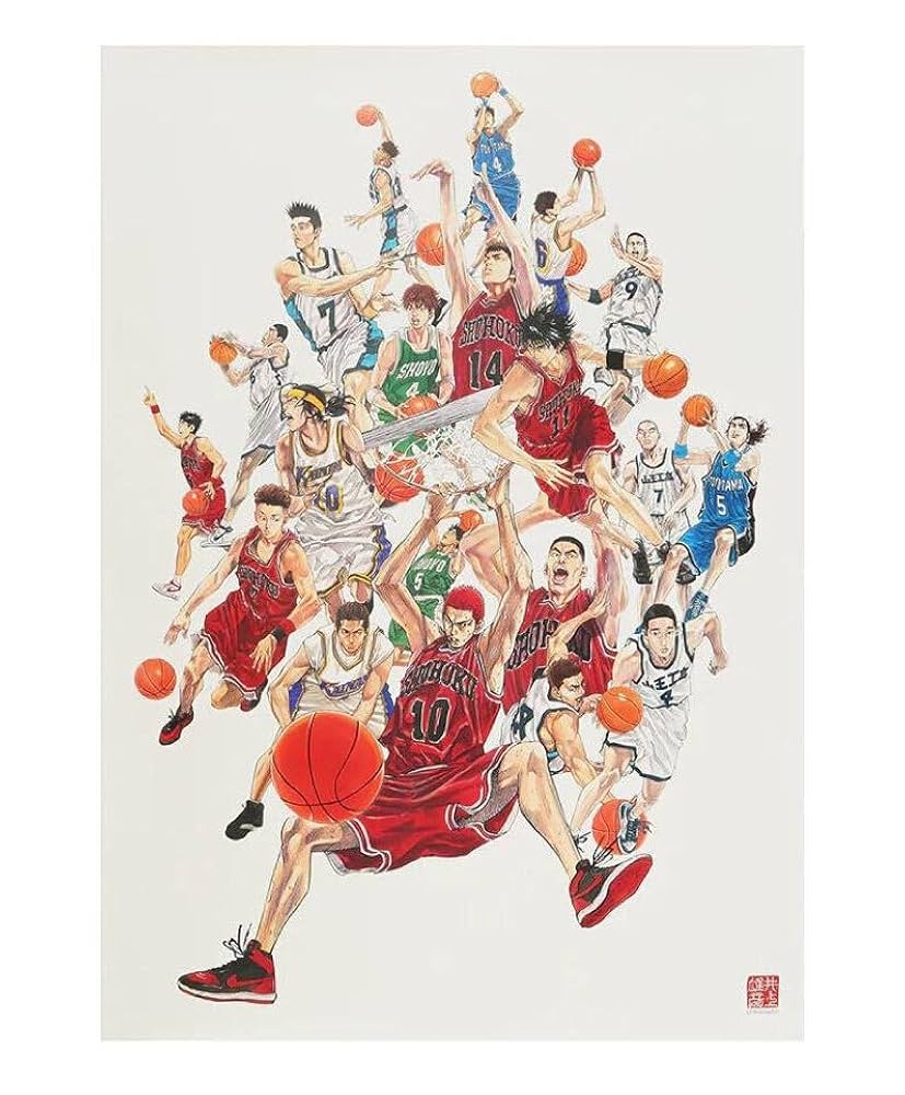 スラムダンク ポスター ジャンプ展 Amazon.co.jp: SLAM DUNK
