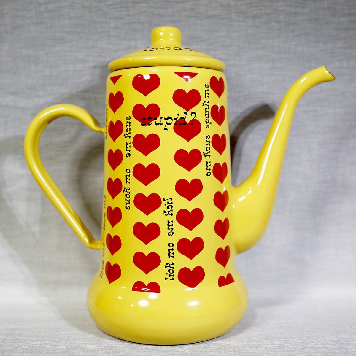 XJAPAN hide ホーローポット イエローハート hide イエローハート