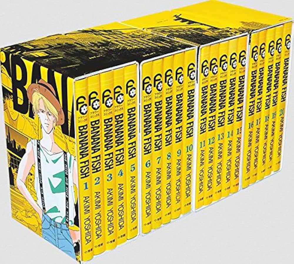 BANANAFISH 復刻版BOX 全巻セット 1~3まで特典ポストカード付き BANANA