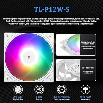 Amazon.com: Thermalright FW360 Ultra ARGB White CPU AIO Cooler,PC