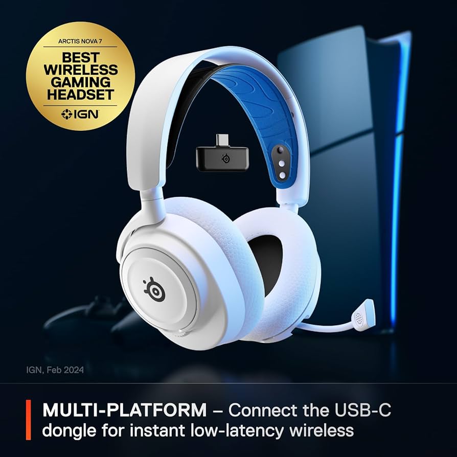 Amazon.com: SteelSeries Arctis Nova 7P Wireless Multi-Platform