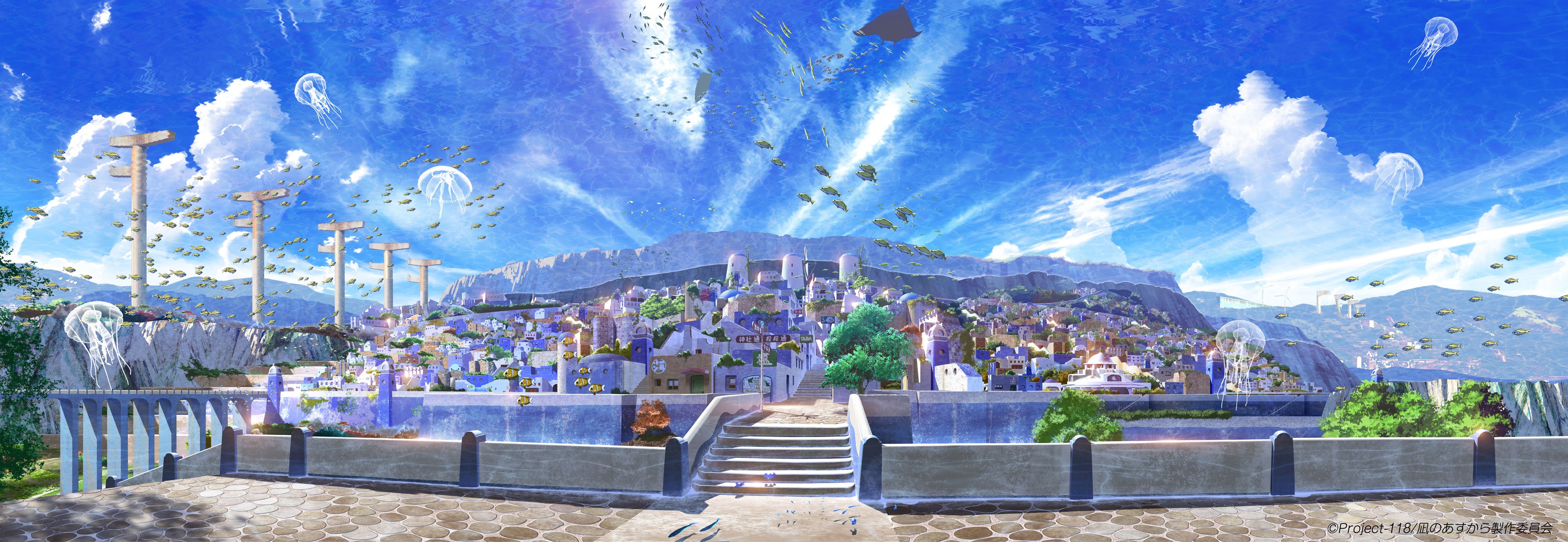 Earth Colors キャンバスアート凪のあすから