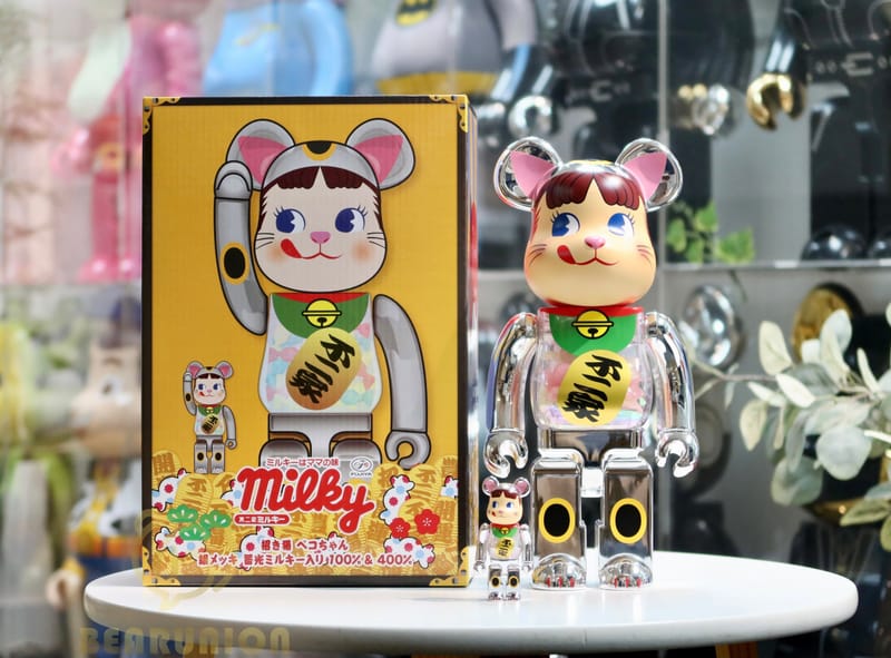 BE@RBRICK BAPE ペコちゃん Pink 数量限定 BAPE(R) ぺこちゃん pink
