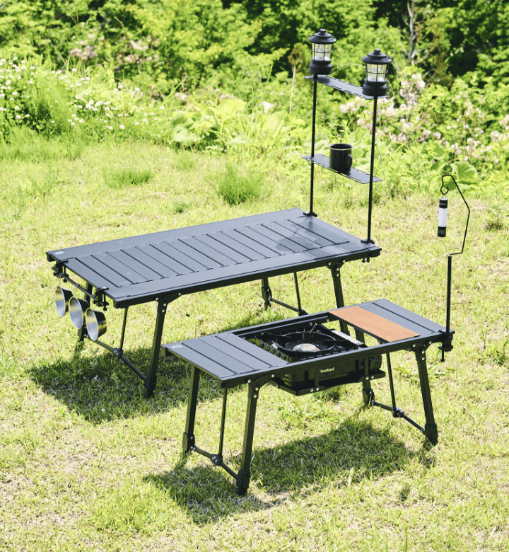 ☆新品☆ アルペンアウトドアーズ アルミユニットテーブル88 【おまけ