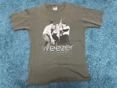 美品❗️】ヴィンテージTシャツWeezer Dust West Tour2002