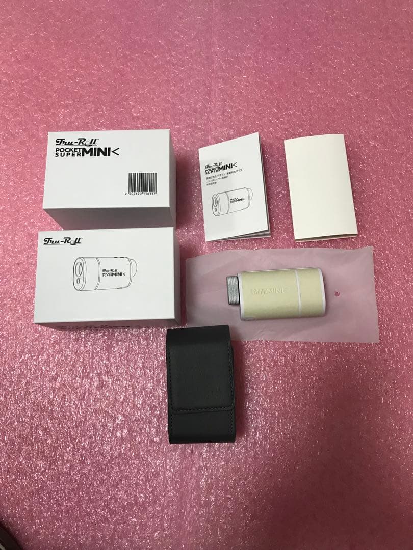【美品】トゥルーロールゴルフポケットスーパーミニ／レーザー距離計／軽量コンパクト Amazon.co.jp: トゥルーロール ゴルフ ポケットスーパーミニ レーザー