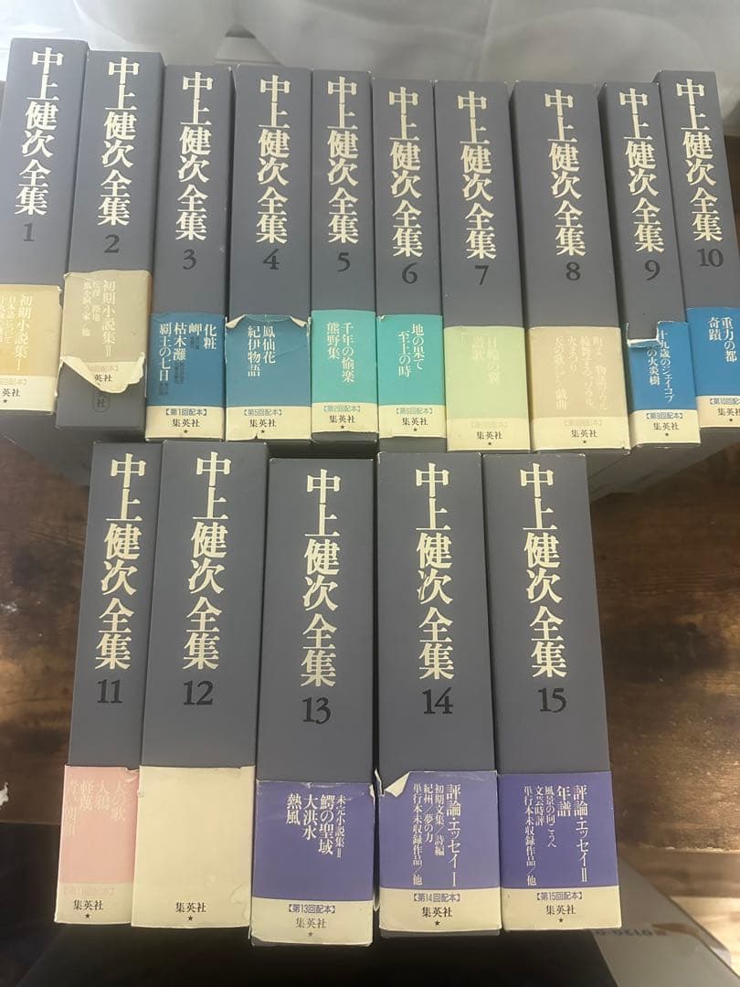 中上健次全集　全15冊揃 51OZ2OfGu7L.jpg
