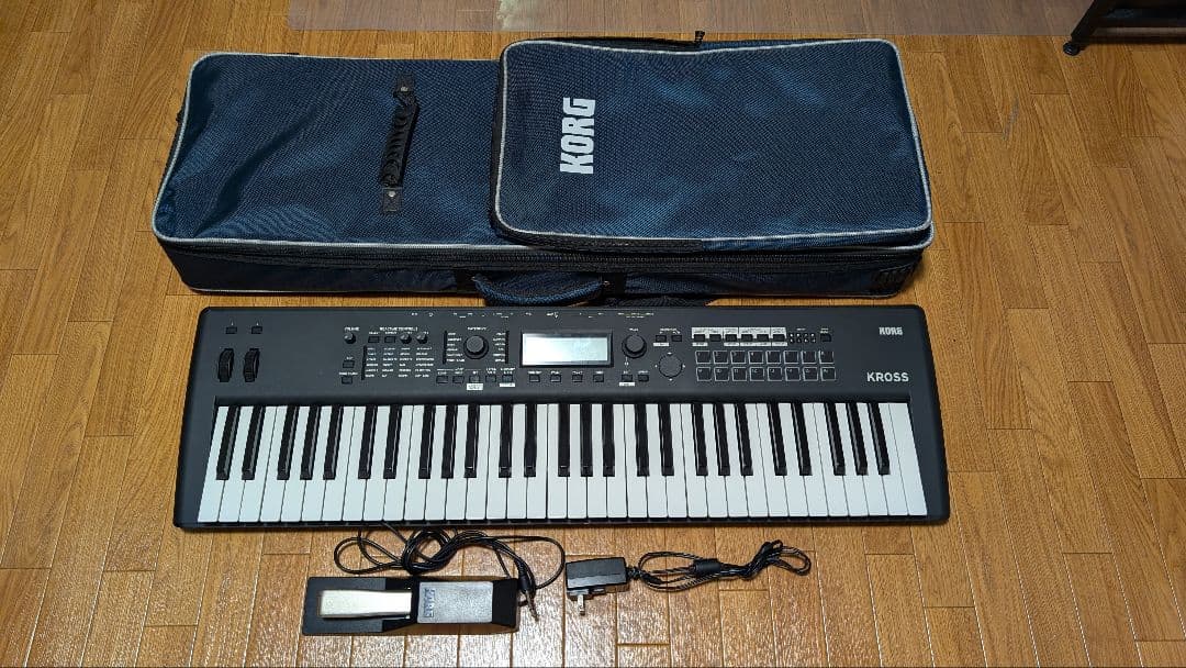 【値段交渉あり】KORG KROSS2 61鍵盤 シンセサイザー KORG KROSS2-61 MB (Super Matte Black) 61鍵盤 シンセサイザー コルグ