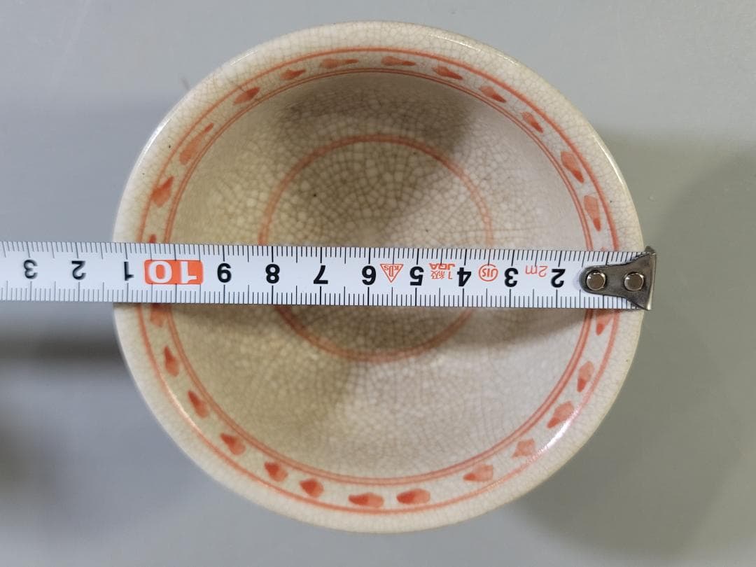 茶道具 安南 赤絵 茶碗 時代物 DT436 - メルカリ