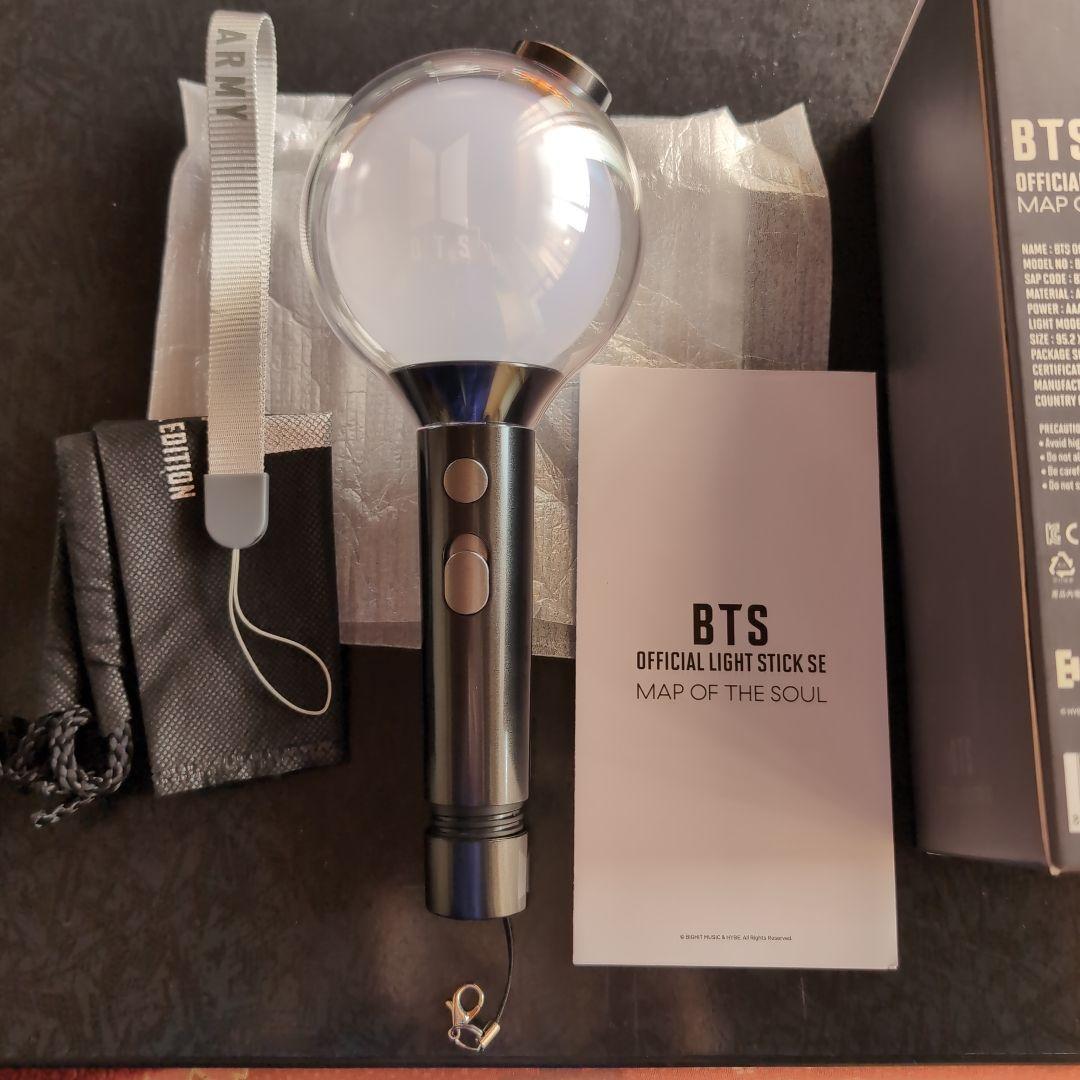 BTS アミボム ペンライト ver.4 Map of SOULトレカ有り BTS アミボム MAP OF THE SOUL Ver.4 公式 トレカなし - メルカリ