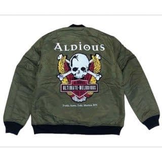 無期限活動休止 ALDIOUS アルディアス 限定受注生産MA-1（M） 残1着 永遠のスラッシャー様専用 無期限活動休止 アルディアス ALDIOUS MA-1