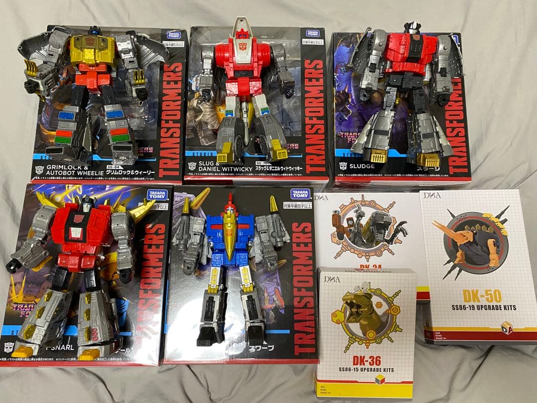 トランスフォーマー　スタジオシリーズ　ダイノボットセット　アップグレードパーツ付 トランスフォーマー スタジオシリーズ ダイノボットセット