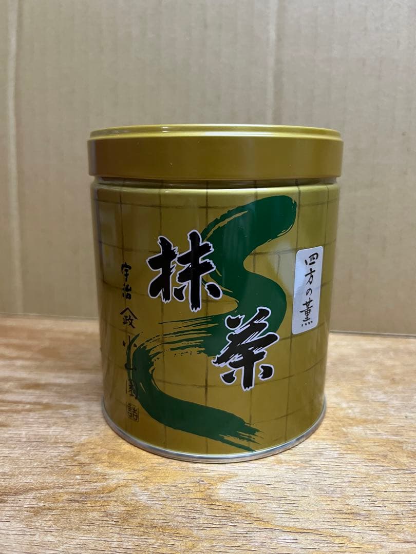抹茶四方の薫300g缶入 楽天市場】抹茶 小山園 四方の薫300g缶京都宇治山政小山園Matcha Green