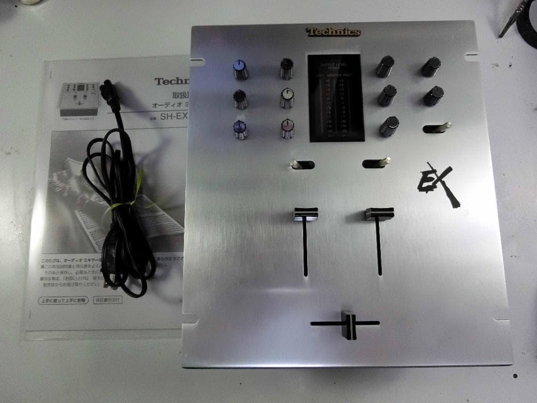 TECHNICS SH-EX1200 テクニクス Technics SH-EX1200 Black Audio Mixer DMC The Official World DJ