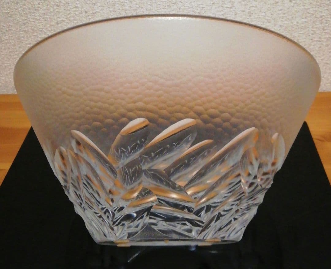 佐々文夫作 HOYA クリスタル ガラス 水指 共箱 茶道具 - メルカリ