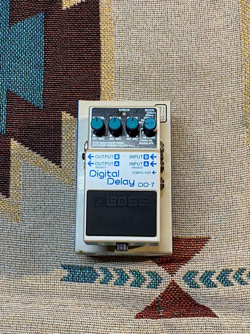 BOSS DD-7 デジタルディレイ エフェクター 元箱・取説付属 BOSS DD-7 デジタルディレイ エフェクター 元箱・取説付属 BOSS