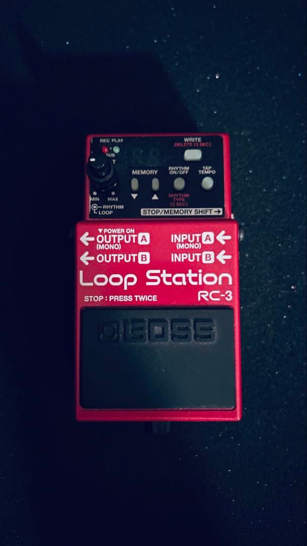 BOSS RC-3 ループステーション Amazon.com: BOSS RC-3 Loop Station Pedal, red : Musical Instruments
