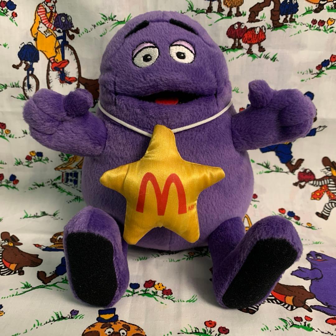 McDonald's マクドナルド グリマス ぬいぐるみ 激レア grimace
