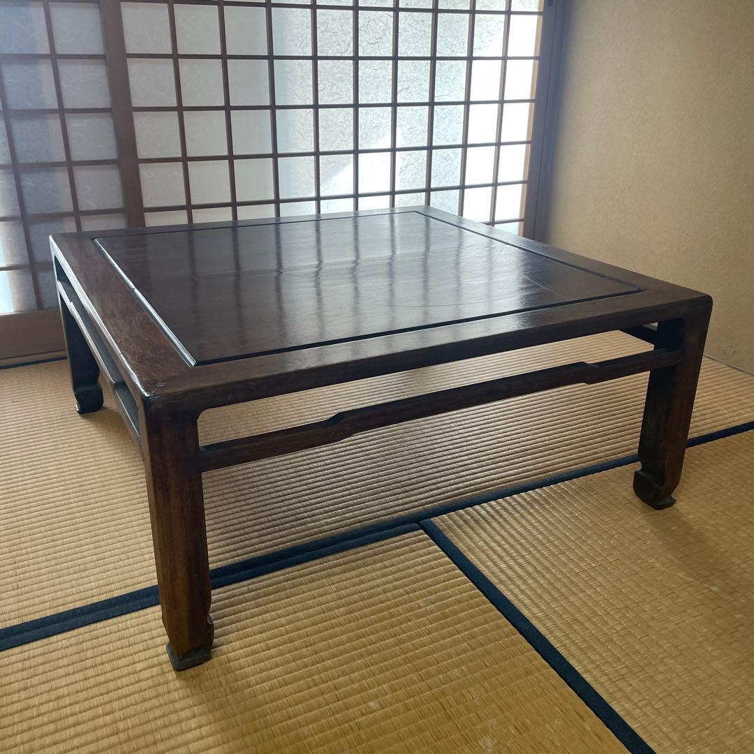 アンティーク家具 100年前 ちゃぶ台 座卓 和室 和家具【昭和レトロ】 アンティーク家具 100年前 ちゃぶ台 座卓 和室 和家具【昭和レトロ