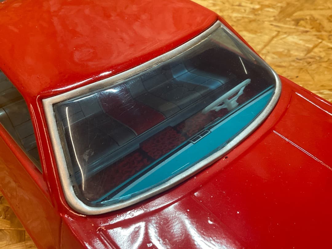 ATC アサヒ玩具 日本製 当時物 TORONADO ブリキ 特大 40cm