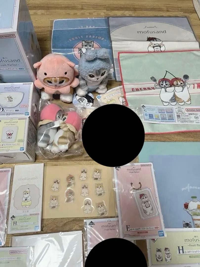mofusand 一番くじ プライズ品ぬいぐるみ 非売品 計40個セット