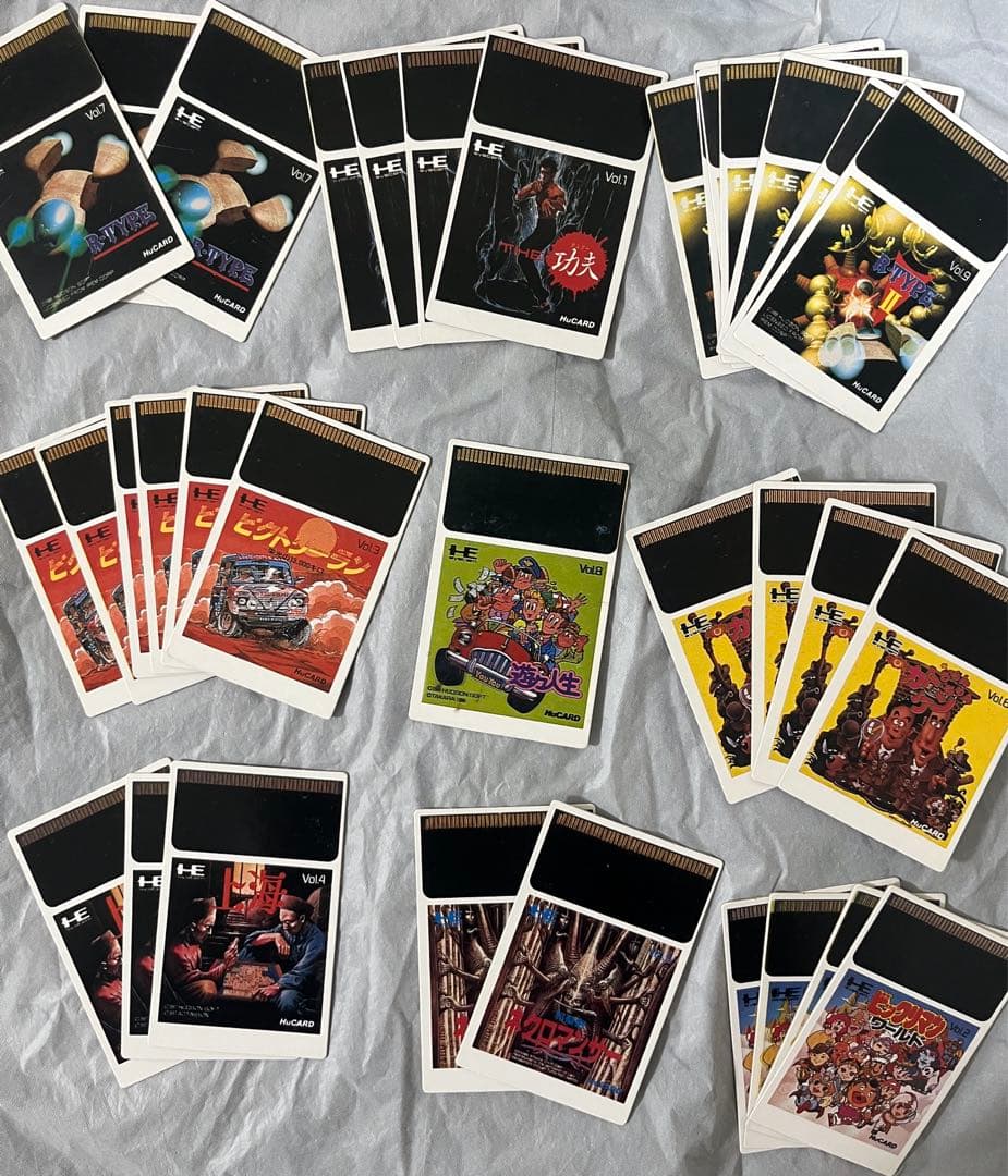 PCエンジン　MENKO CARD メンコカード　まとめ売り